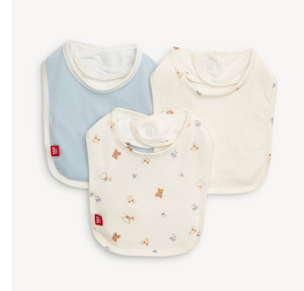 LULLABY LANE MODAL BIB 3-PACK
