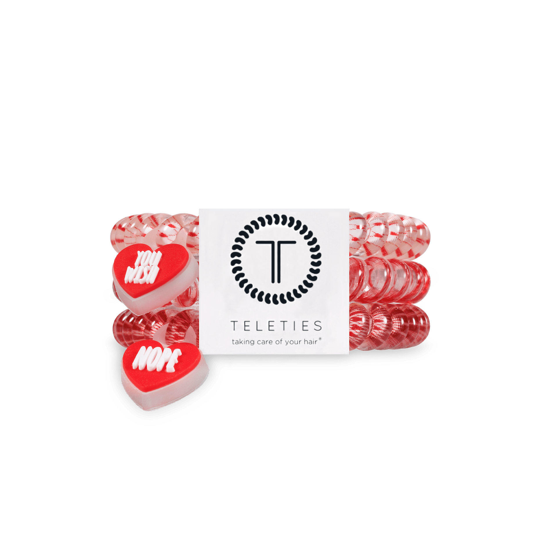 NYLON HAIR TIES-SMALL-KISS & TELL