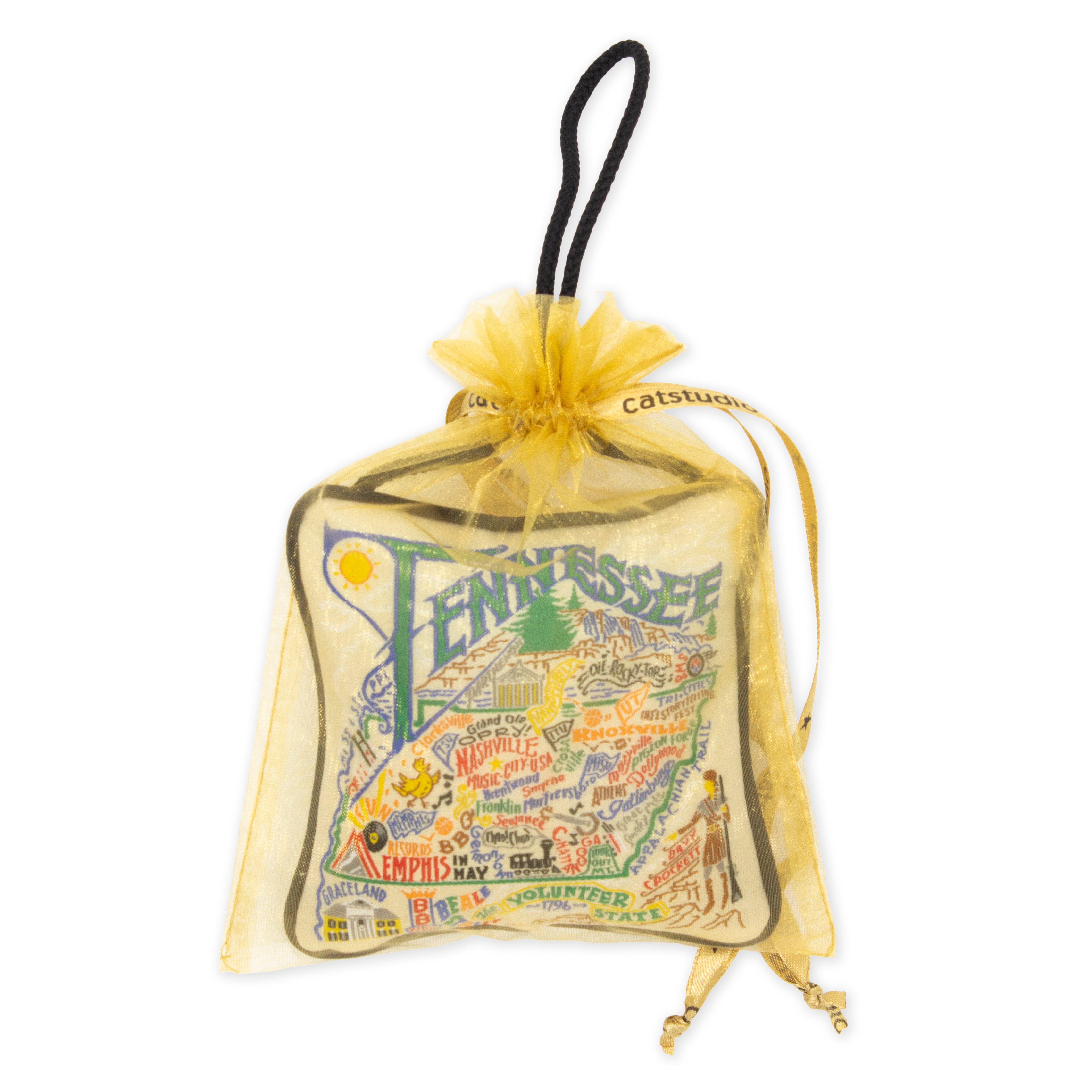 Mini Pillow Ornament - University of Tennessee