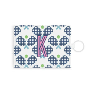 Pickleball Navy Card Case