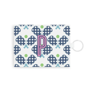 Pickleball Navy Card Case