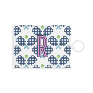 Pickleball Navy Card Case