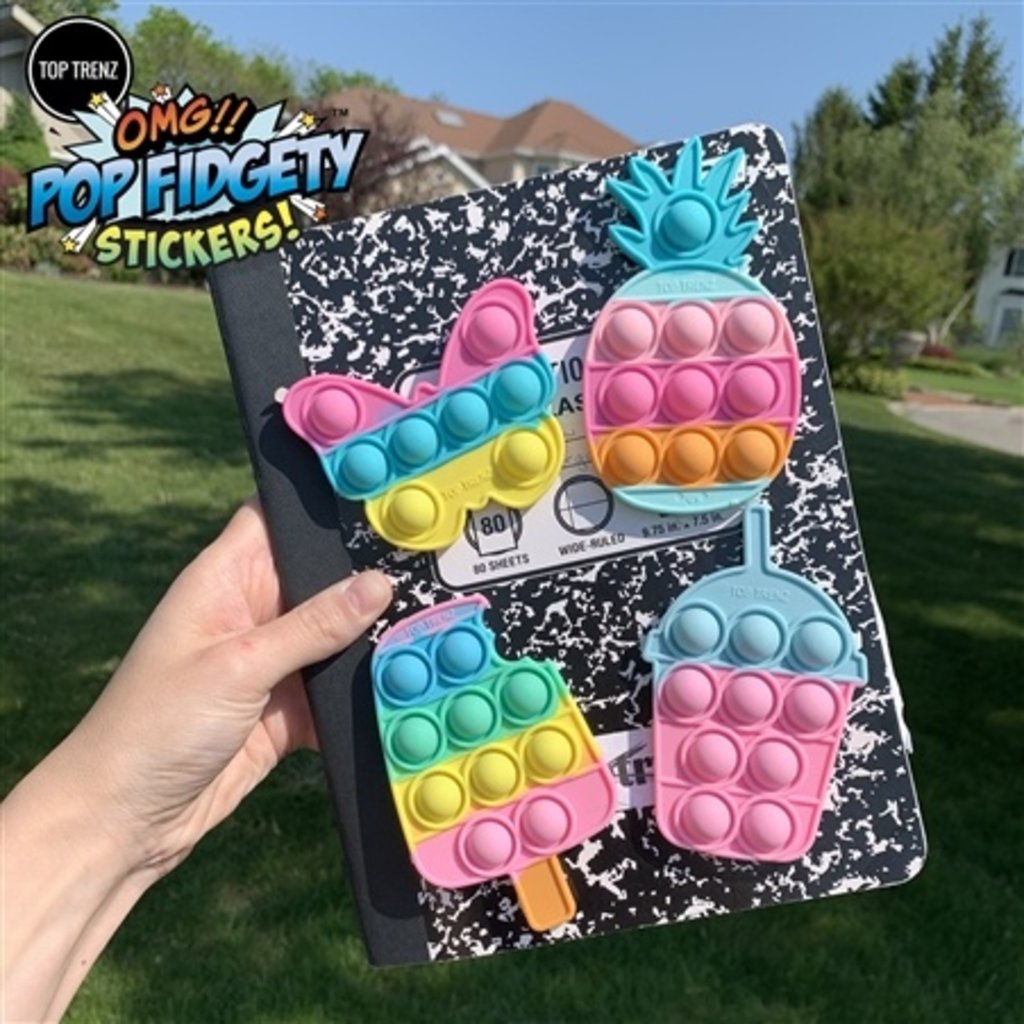 OMG POP FIDGETY STICKER