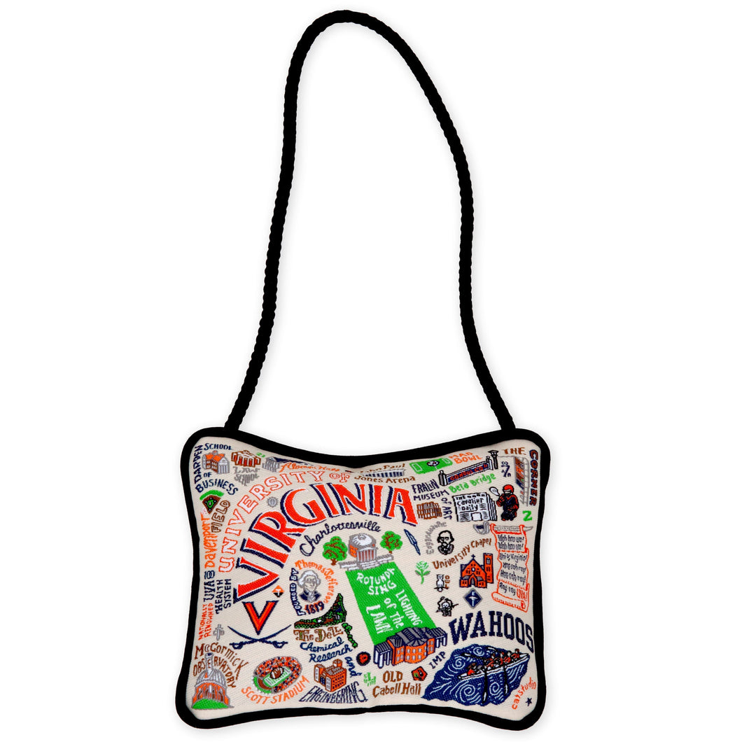 MINI PILLOW ORNAMENT-UNIV OF VIRGINIA
