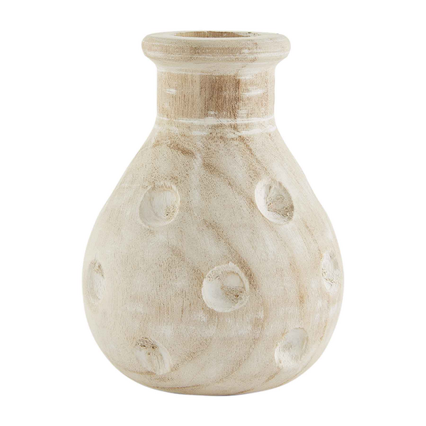 Large Paulownia Dotted Vase