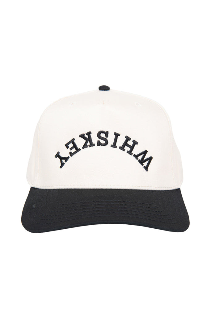 WHISKEY UPSIDE DOWN TWO-TONED VINTAGE HAT