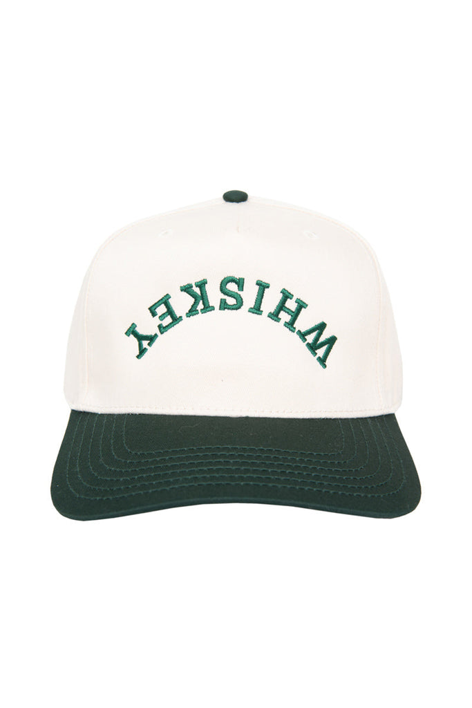 WHISKEY UPSIDE DOWN TWO-TONED VINTAGE HAT