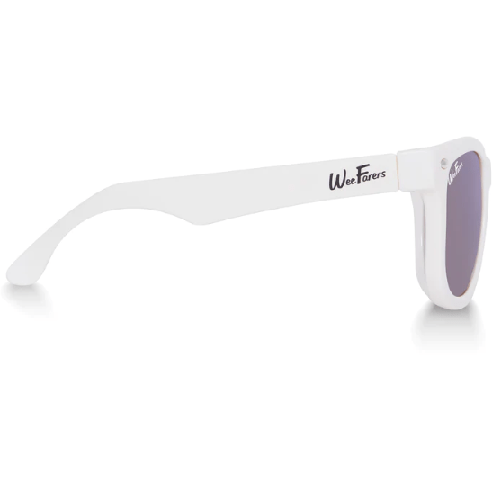 Polarized WeeFarers White w/Purple Age 0-1yr
