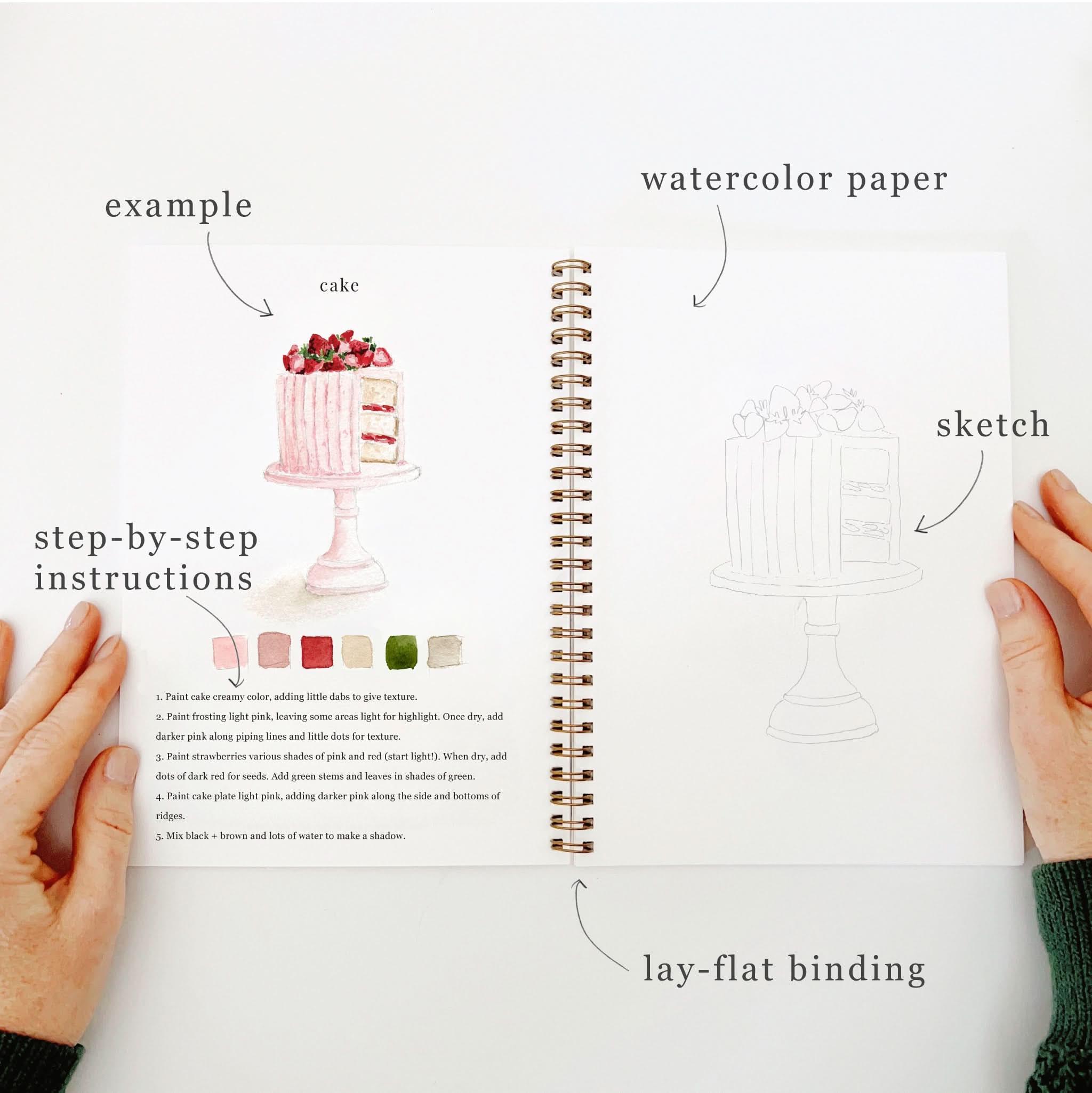 BAKING WATERCOLOR WORKBOOK