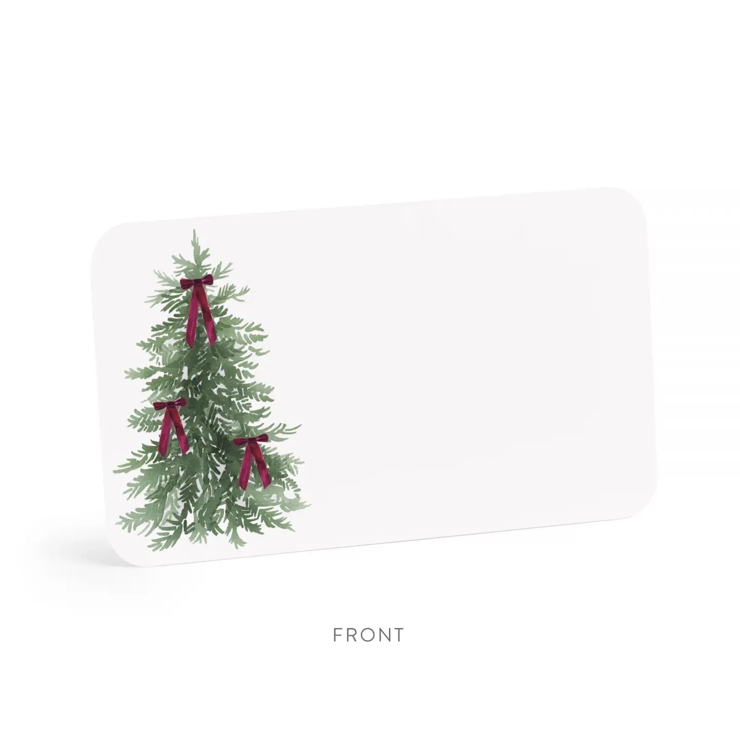 VELVET BOW TREE LITTLE NOTES MINI NOTECARD SET OF 55