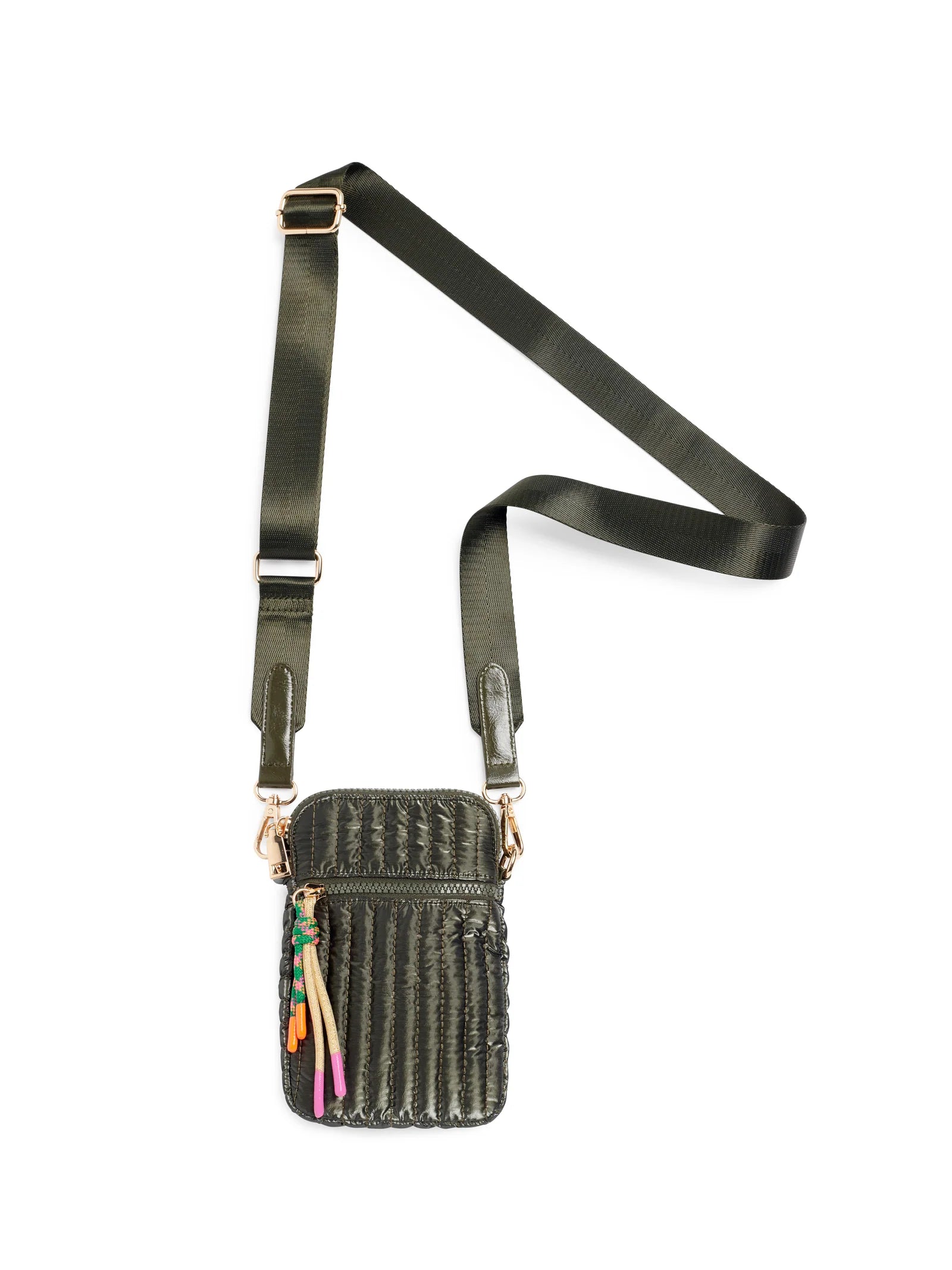 Logan Phone Holder, Olive