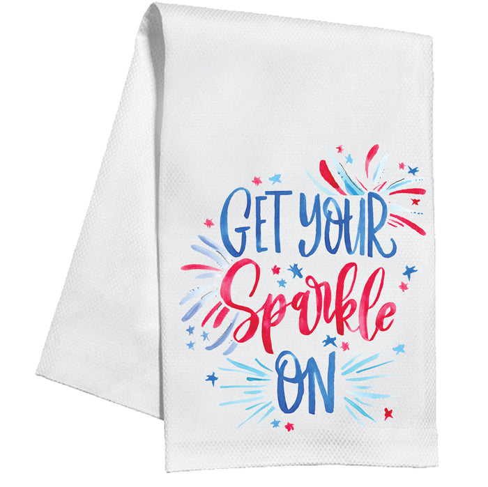 KITCHEN TOWEL GET YOUR SPARKLE ON