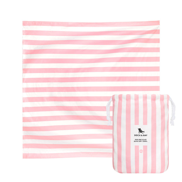 QUICK DRY XL TOWEL-MALIBU PINK