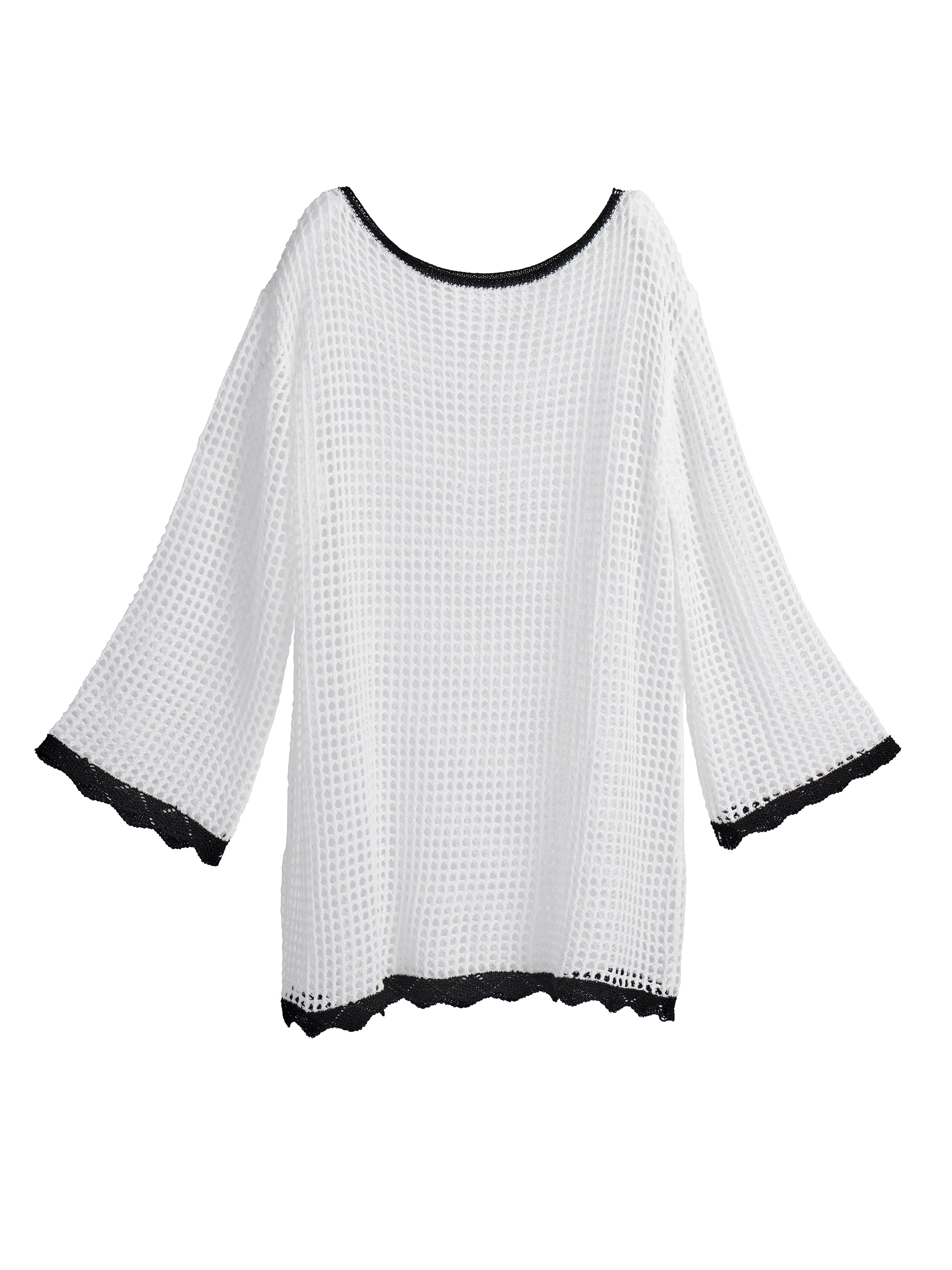 ZUMA WHITE & BLACK COVER-UP-SMALL