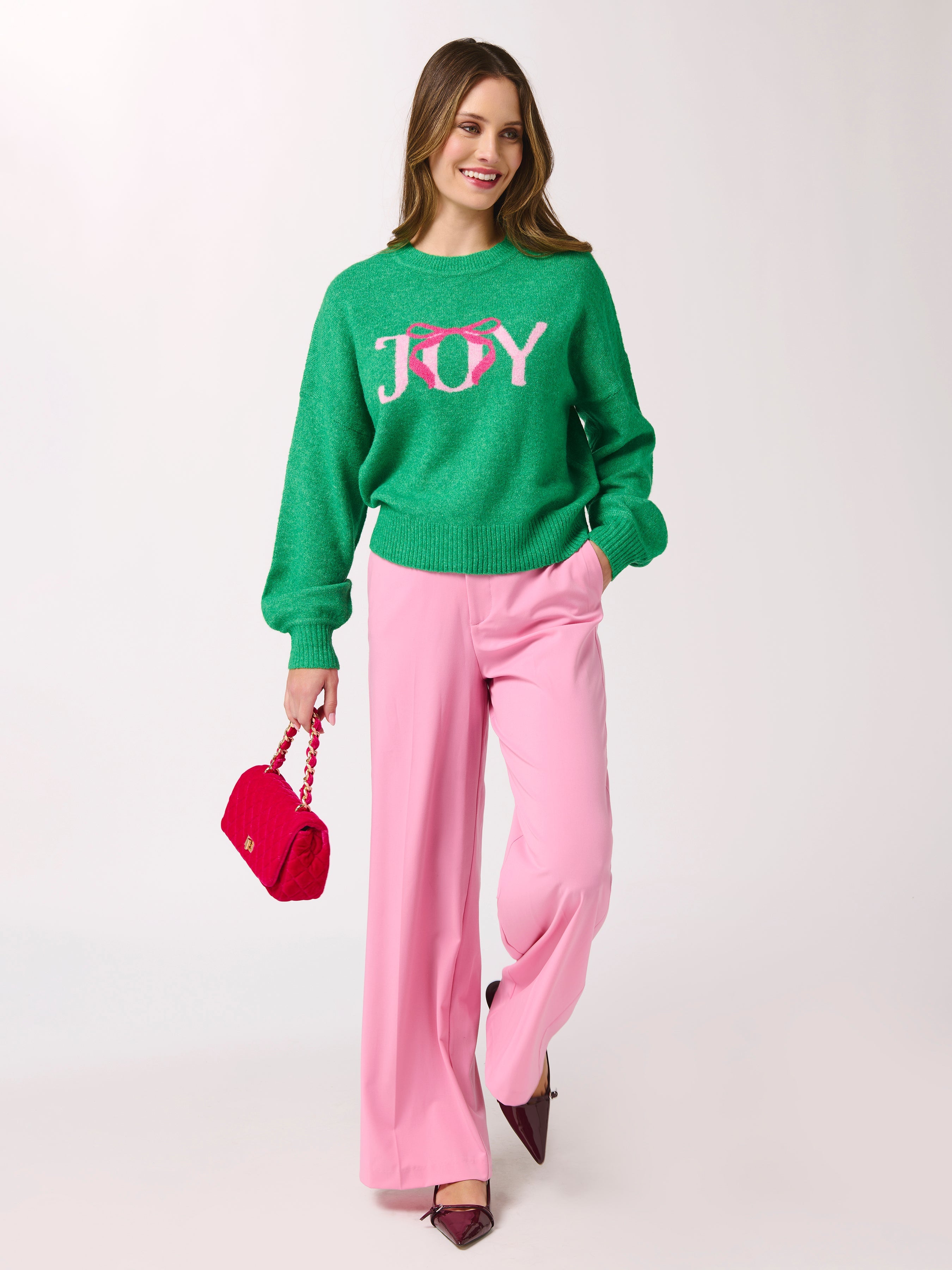 JOY Sweater, Green - Small