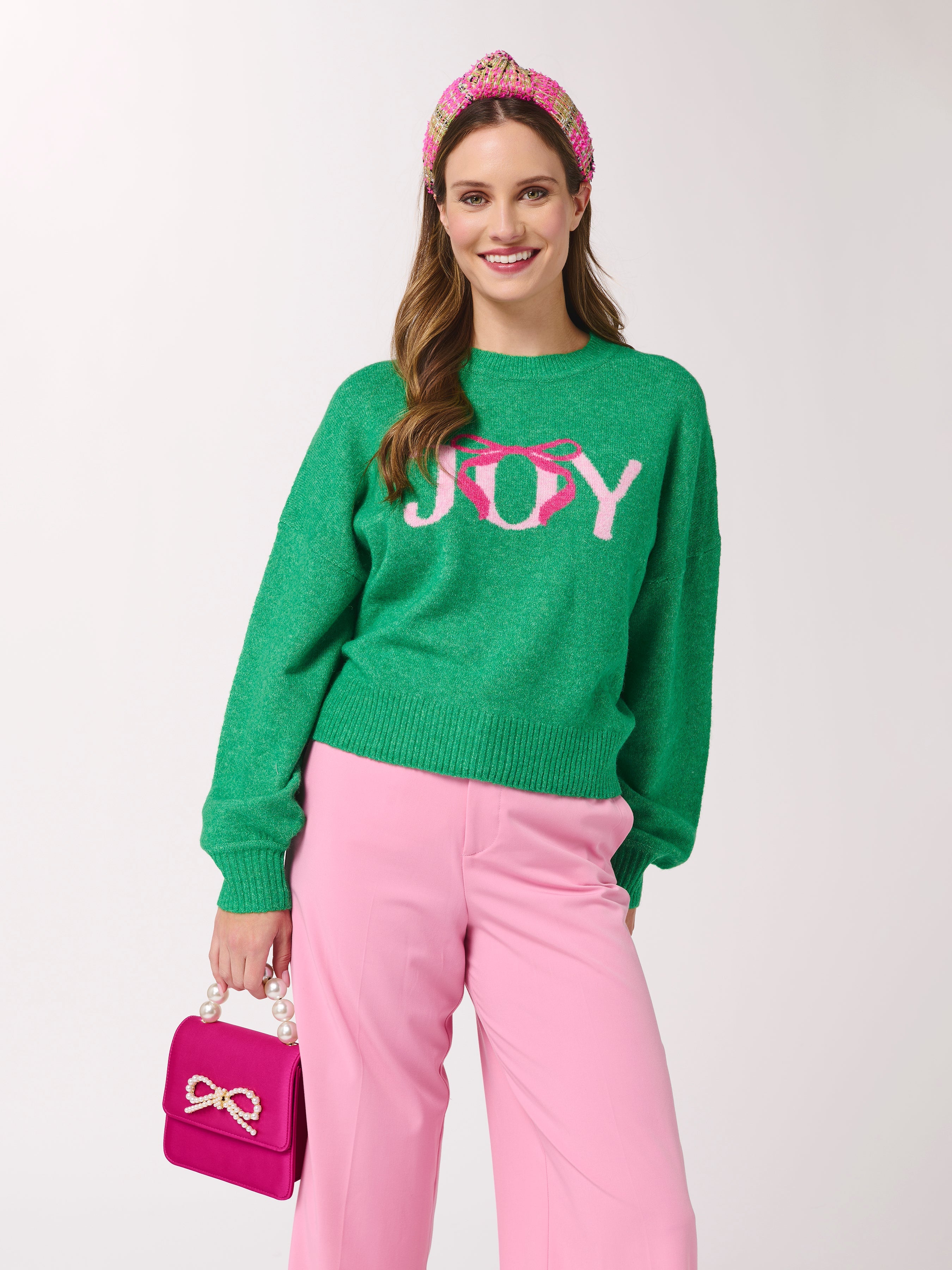 JOY Sweater, Green - Medium