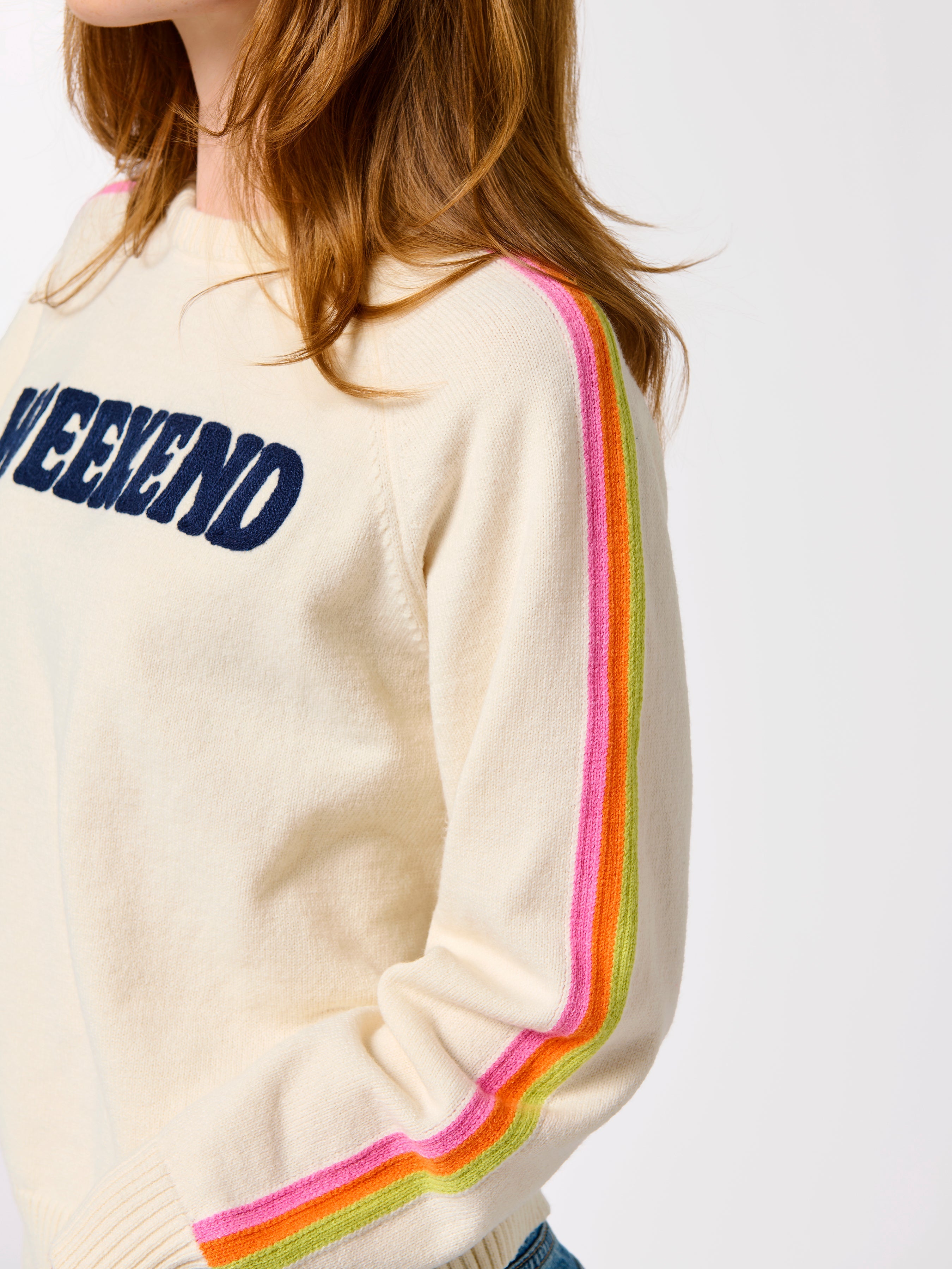 Weekend Sweatshirt, Ivory - Large