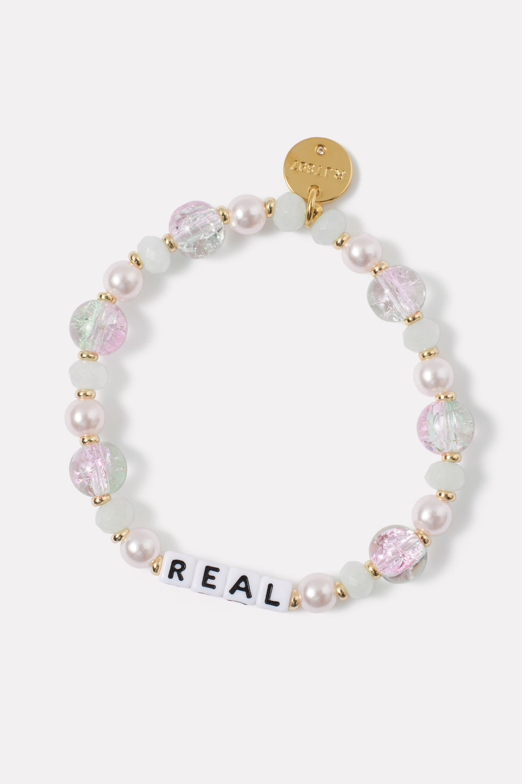 WHITE-REAL-LOVEY DOVEY BRACELET