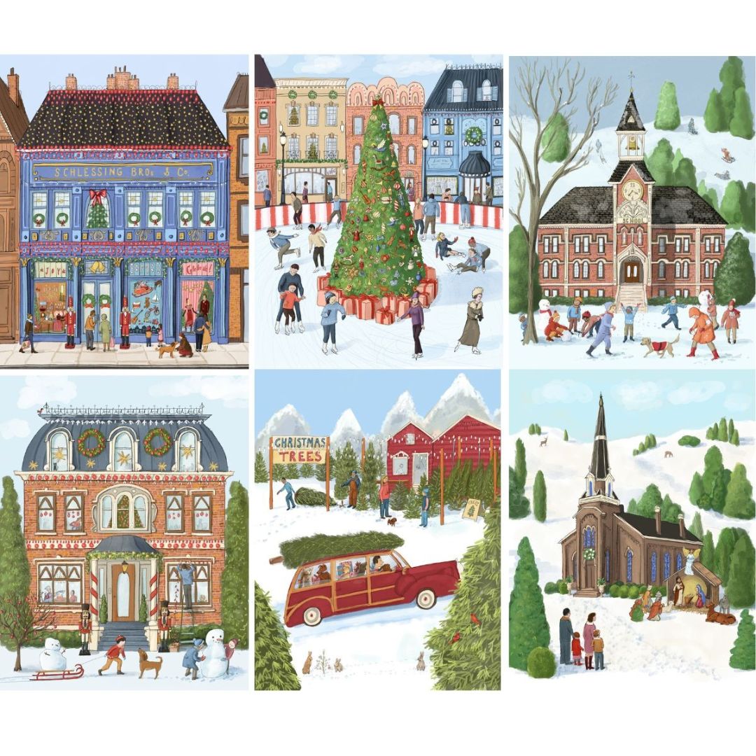 CHRISTMAS MINI SCENE PUZZLE-SHOP