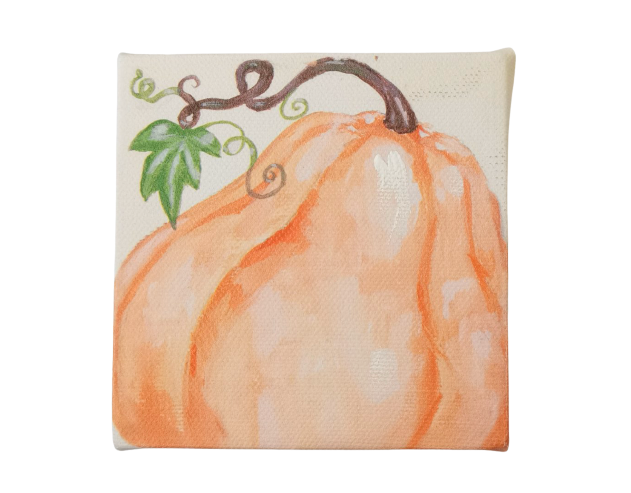 ORANGE PUMPKIN CANVAS