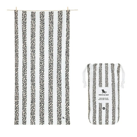 Quick Dry XL Towel - Dashing Leopard