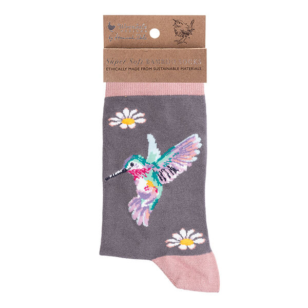 Bird Sock - Wisteria Wishes