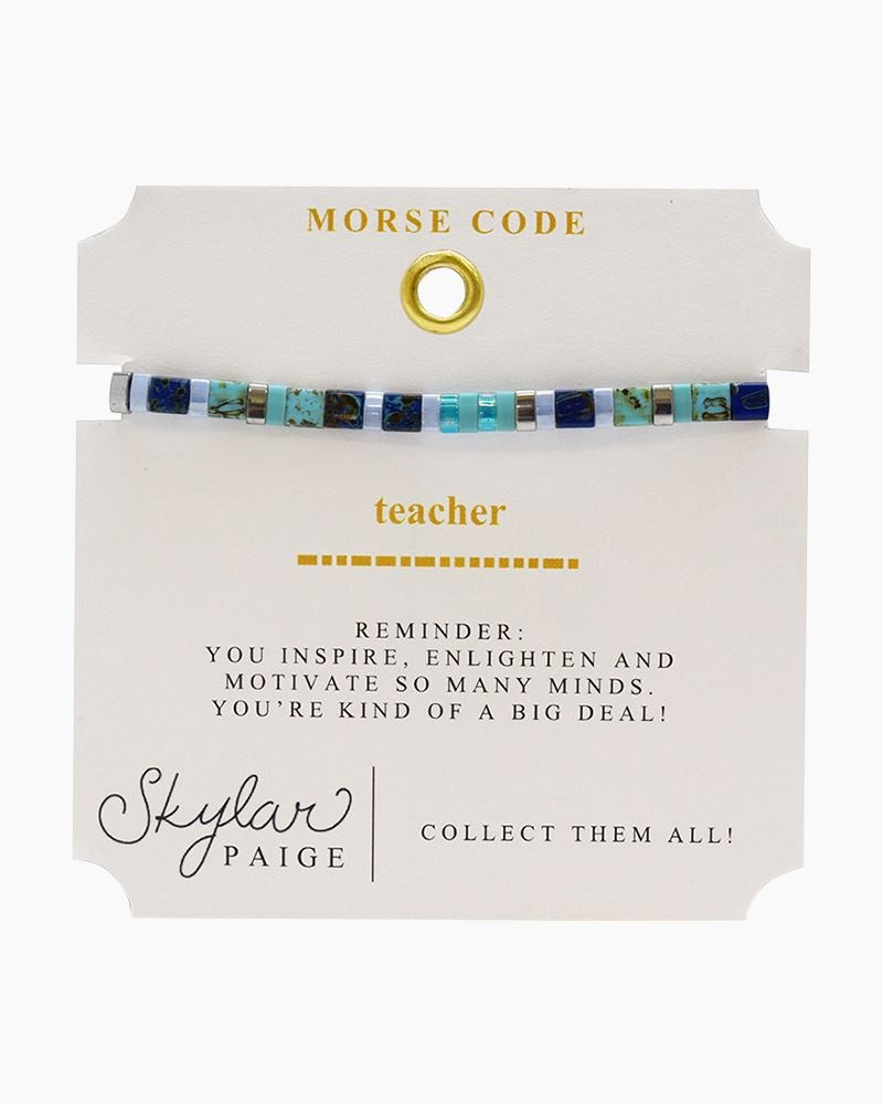Teacher Tila - Bohemian Blue Bracelet