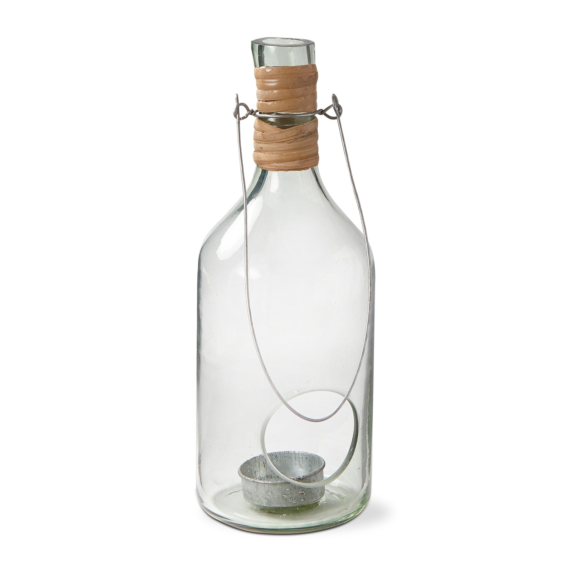 Recycled Blown Glass Lantern - Sm.