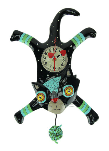 Craft Attack (cat) Wall Clock