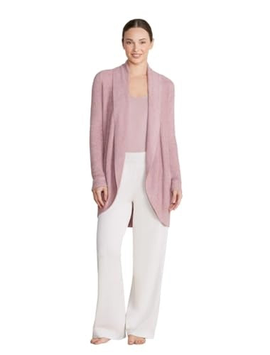 Cozy Chic Lite Circle Cardi - Teaberry - XS