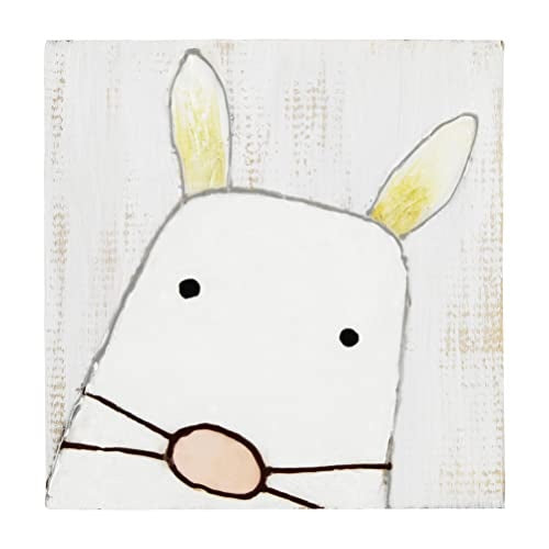 Bunny Face Painted Plaque