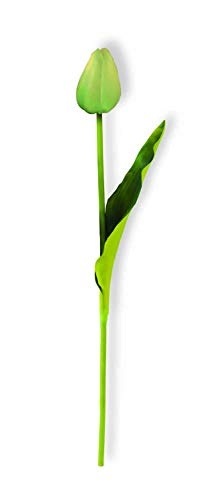 10.5" Green Real Touch Tulip Stem