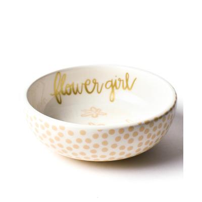 Floral Flower Girl Dipping Bowl Blush