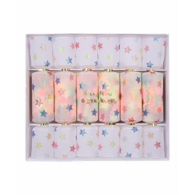 Multicolour Star Confetti Small Crackers