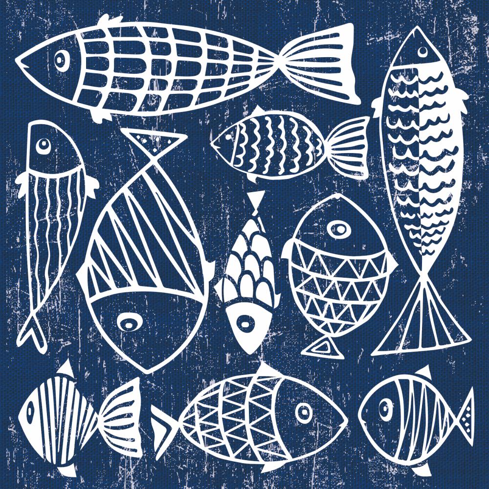 LUNCH NAPKIN-LA MER