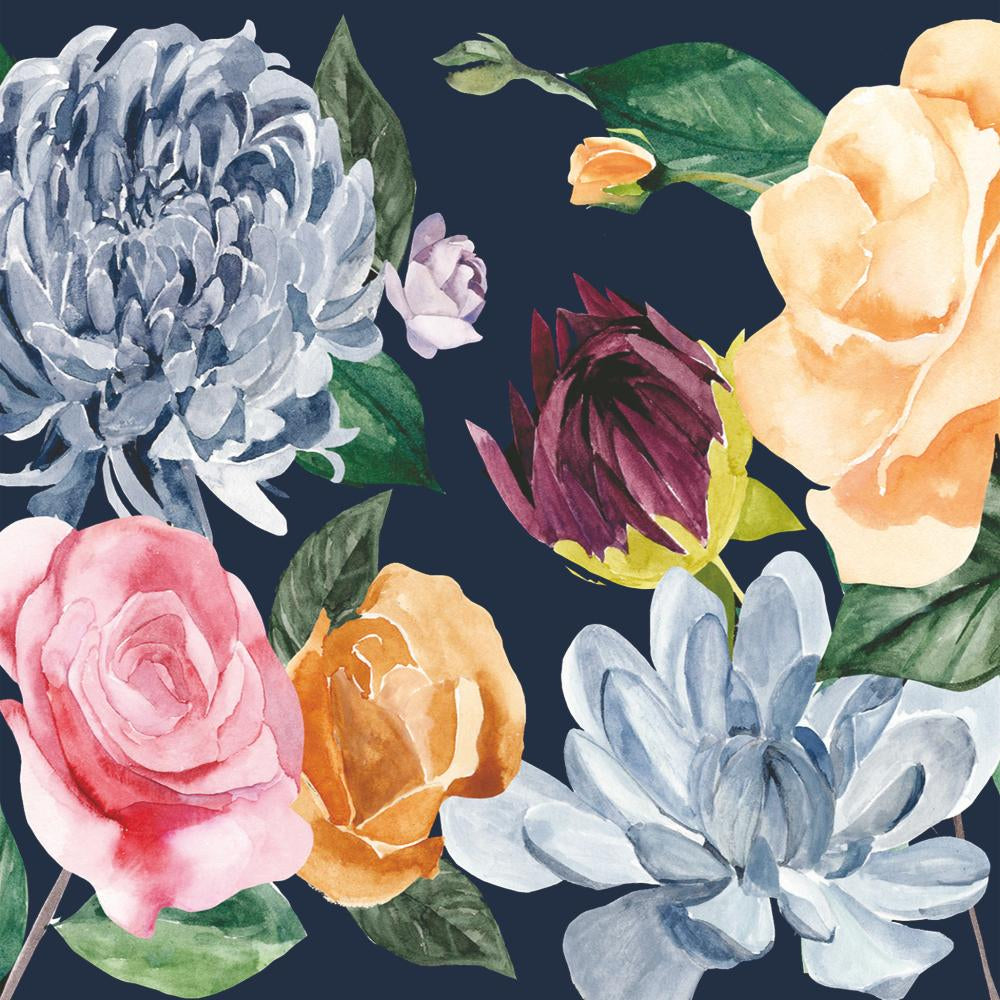 LUNCHEON NAPKIN FLORAL CHINTZ