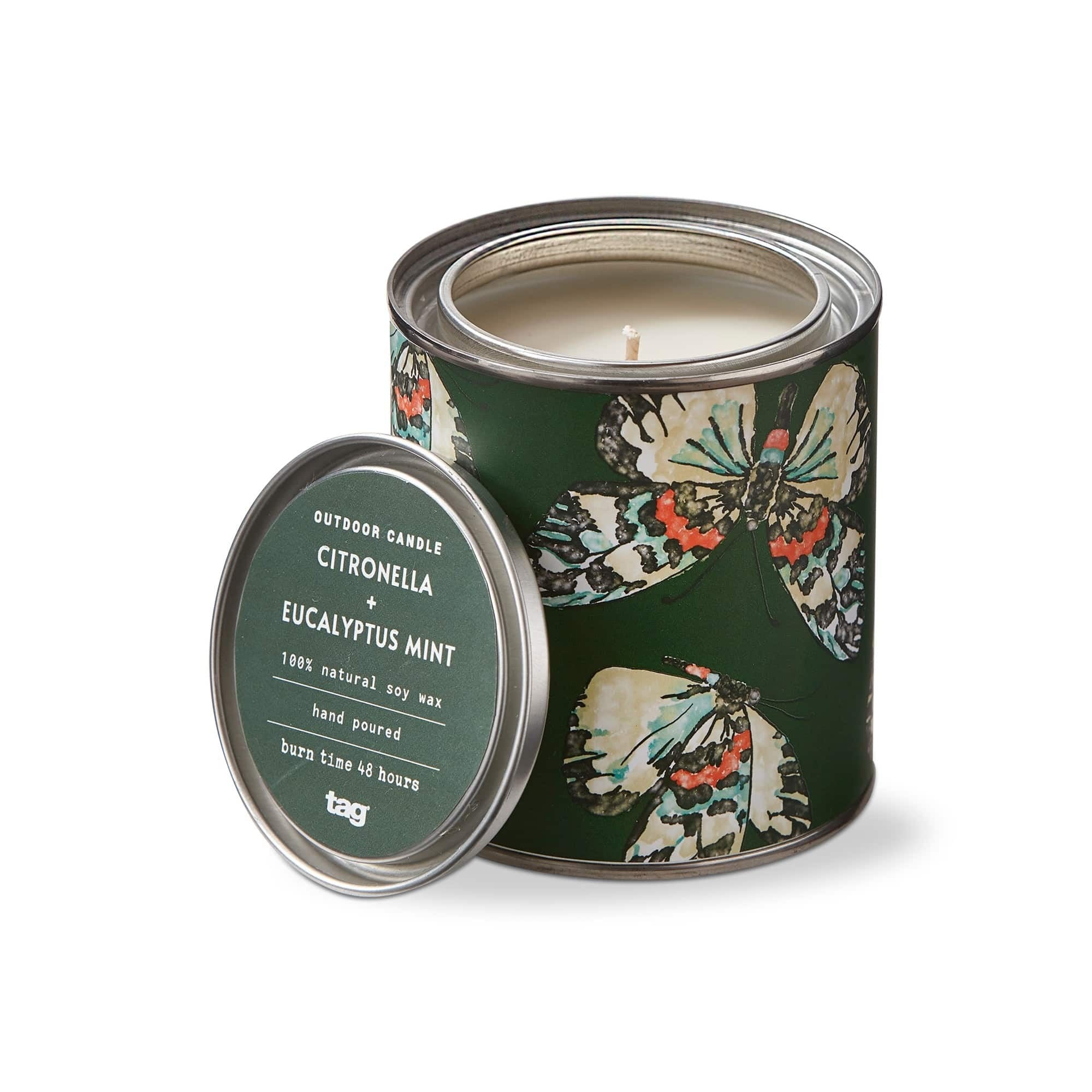 Citro & Eucalyptus Mint Tin Candle