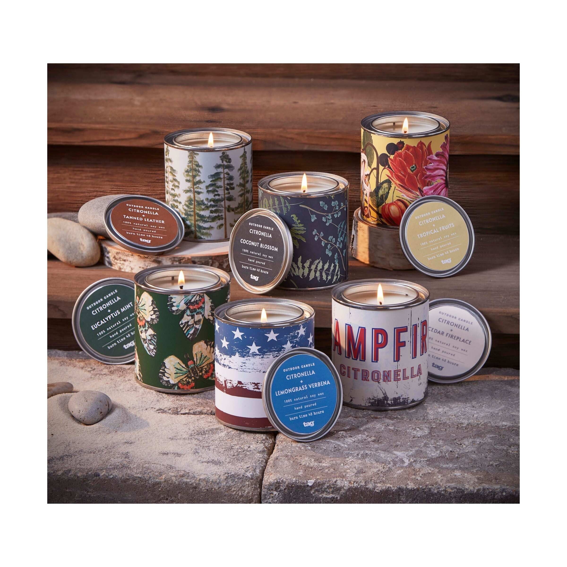 Citro & Eucalyptus Mint Tin Candle