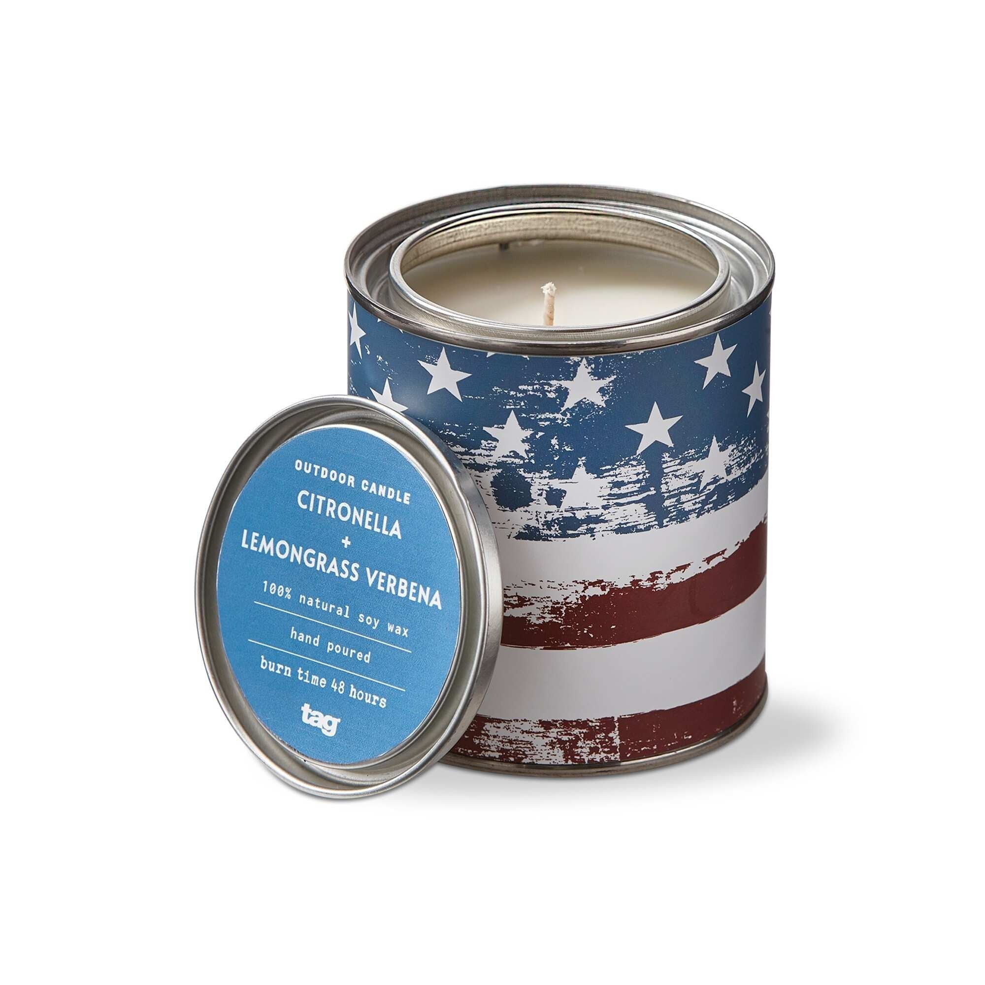 Citro & Lemongrass Verbena Tin Candle