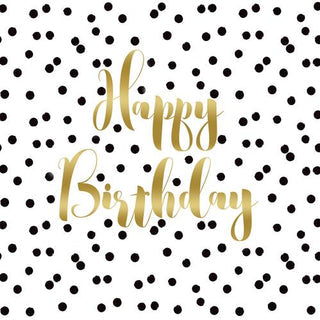 BEVERAGE NAPKIN BIRTHDAY CONFETTI