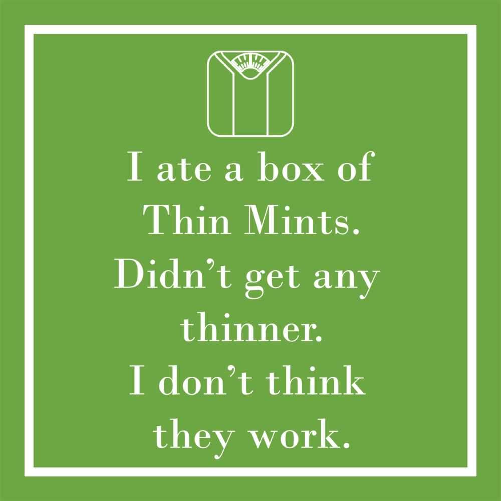 Cocktail Napkin - Thin Mints