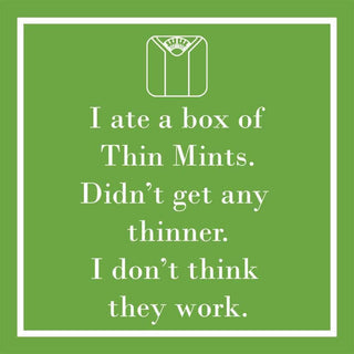 Cocktail Napkin - Thin Mints