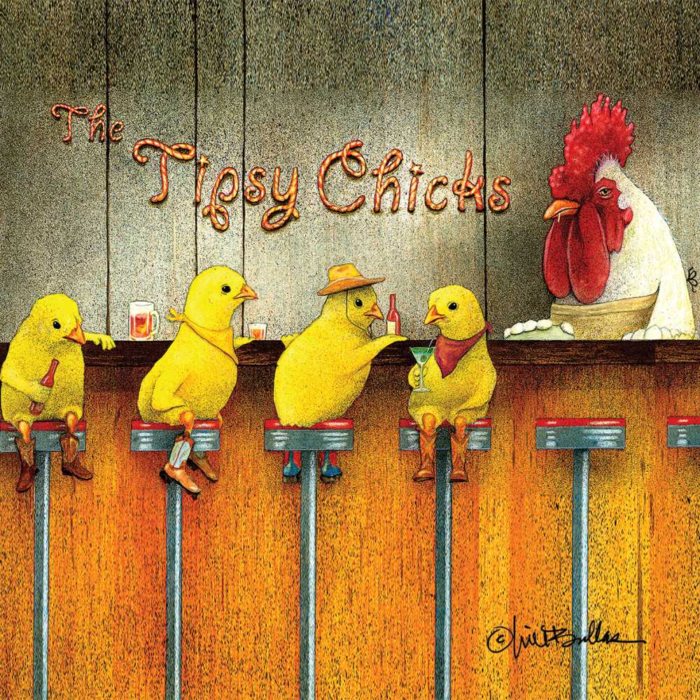 Cocktail Napkin - The Tipsy Chicks