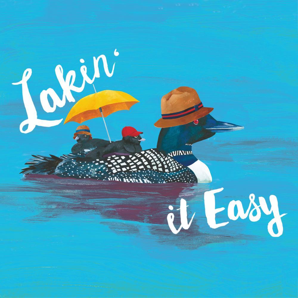 Cocktail Napkin - Lakin' It Easy