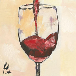 Cocktail Napkin - The Art of Wine