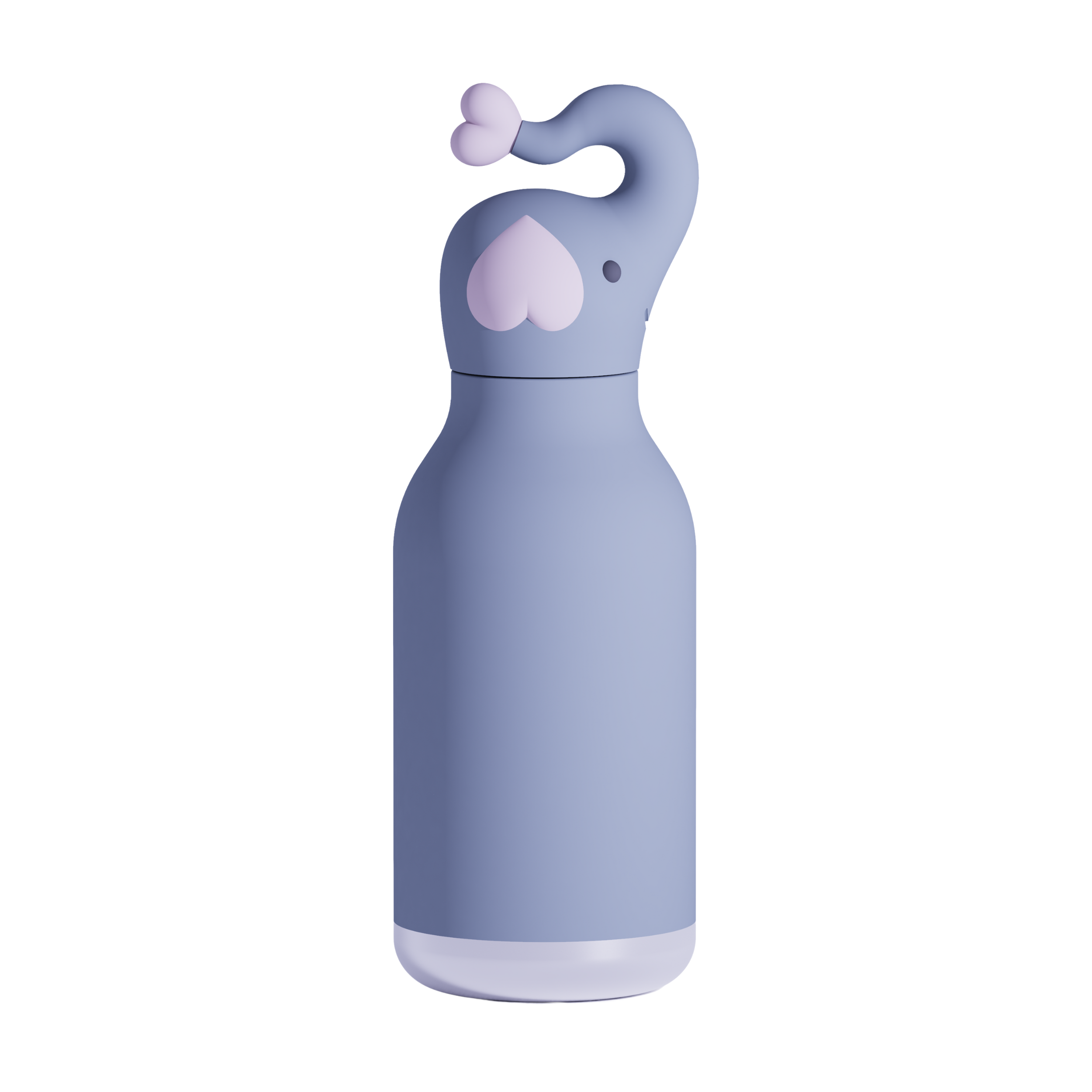 Ceramic-Lined Water Bottle - Elephant
