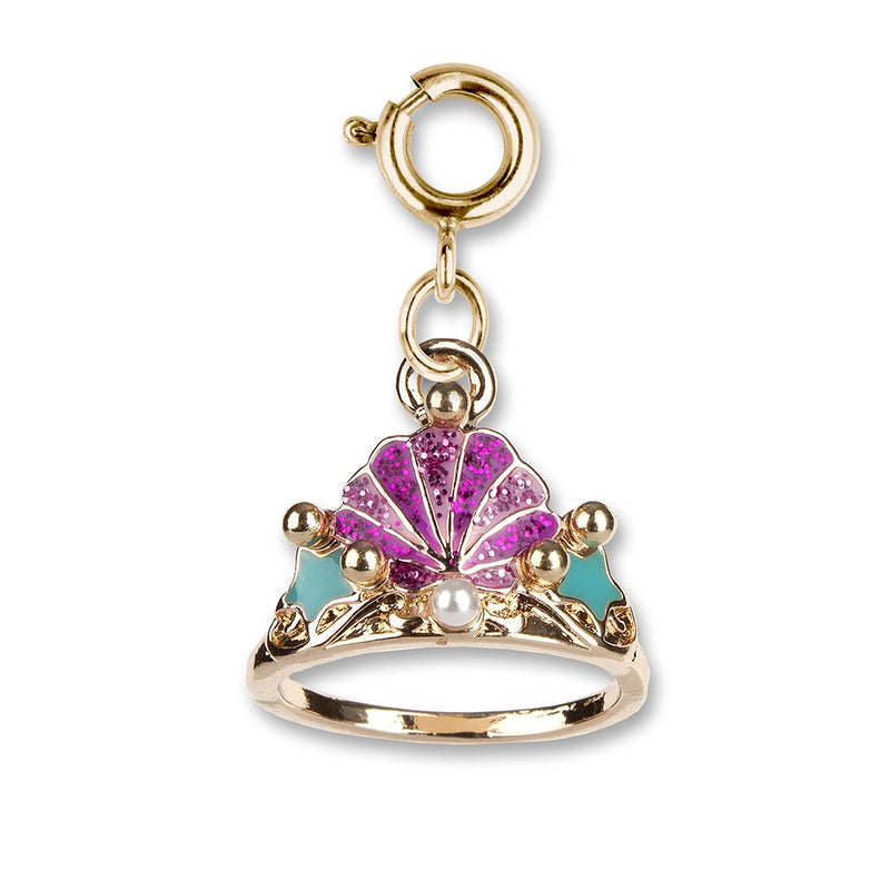 GOLD MERMAID TIARA CHARM