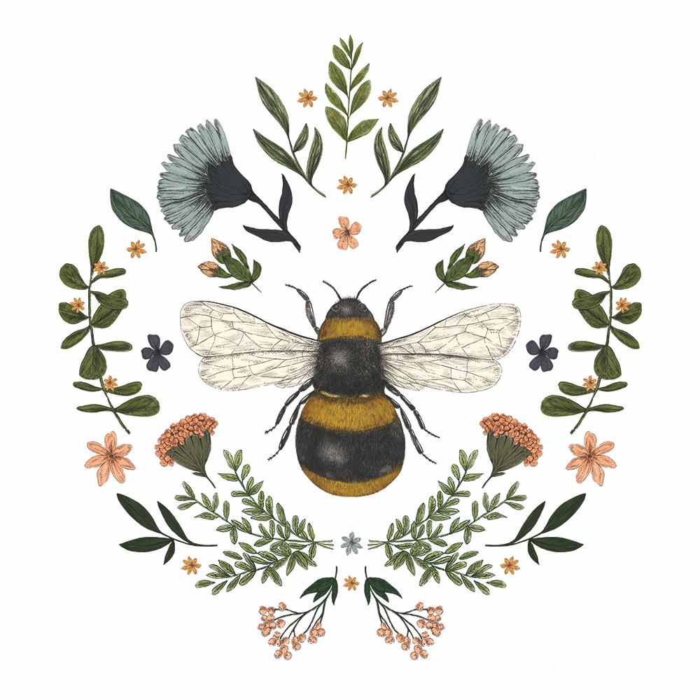 LUNCH NAPKIN-SECRET BEE