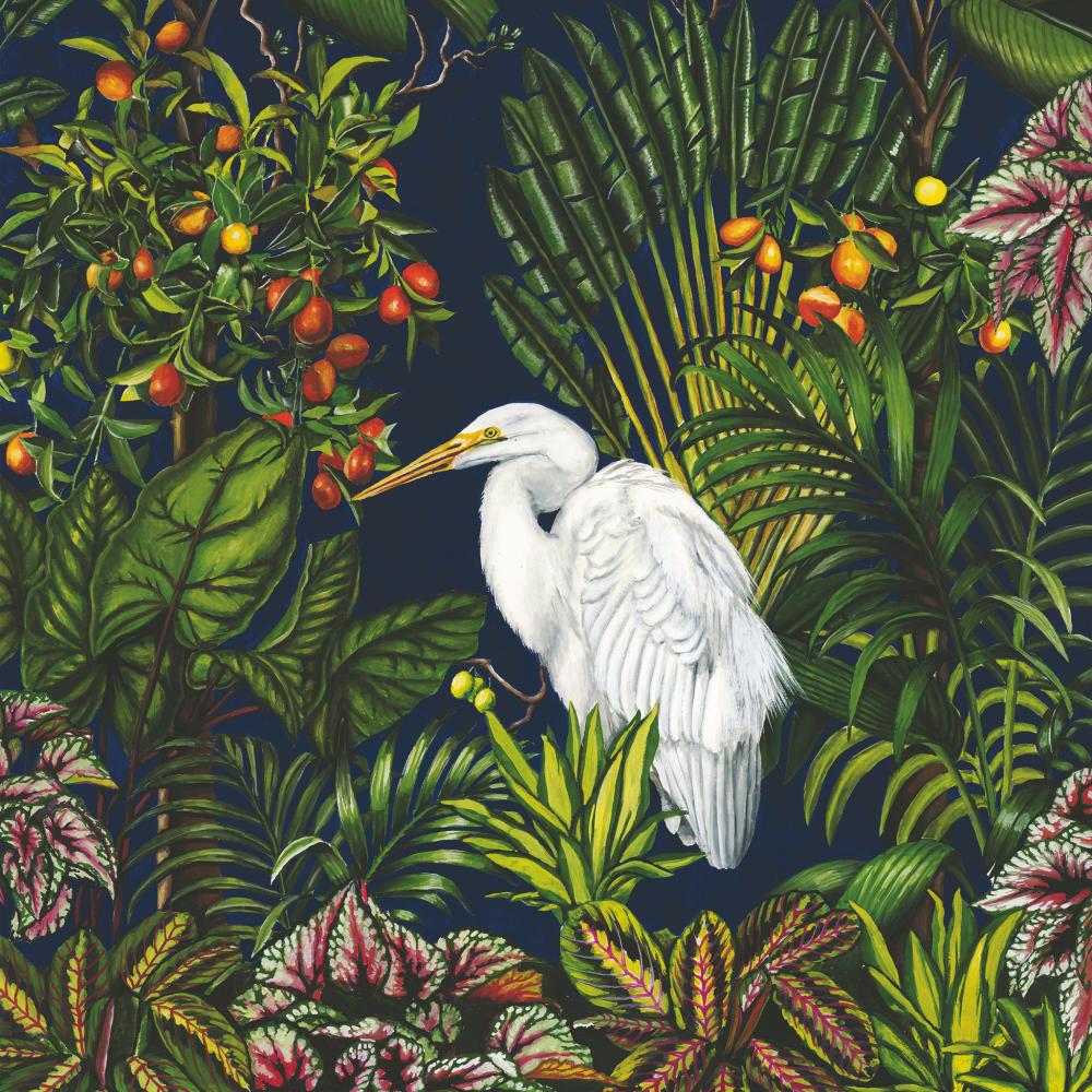 LUNCHEON NAPKIN EGRET ISLAND