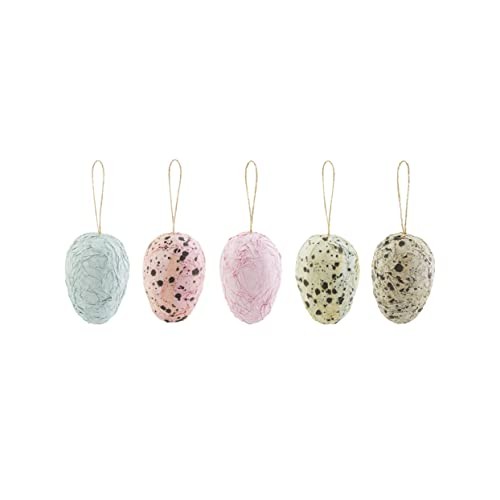 Pink Paper Mache Egg
